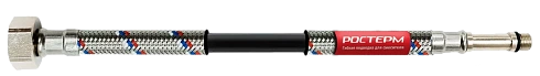 Гибкая подводка для смесителя Ростерм,  М10х37, 1/2"
